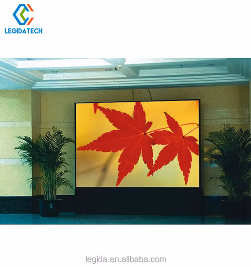 Legida Pantallas LED intérieur sans couture épissage écran LED mur avant entretien P2.6 P3.91 P4.81 affichage LED fixe intérieur