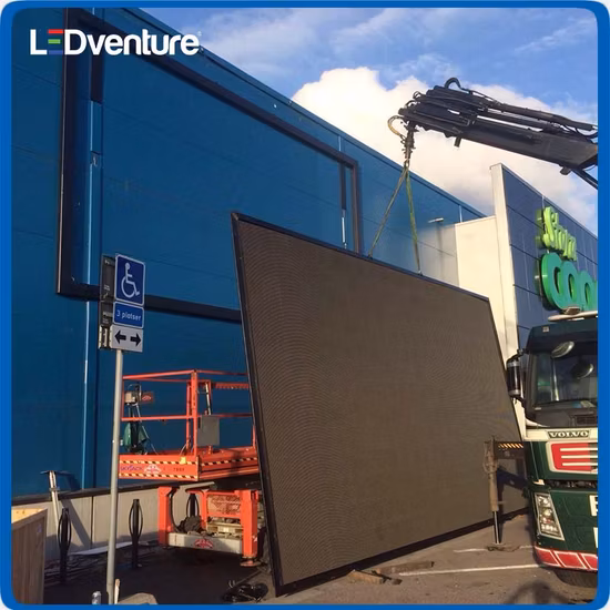 Location extérieure P4.81 publicité polychrome panneau d'affichage LED de haute qualité